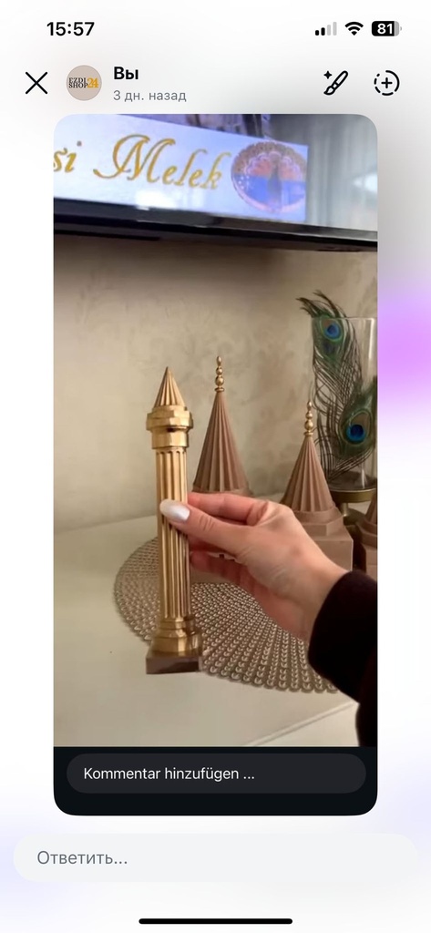 Ersatzspitzen – Für Tempelmodelle