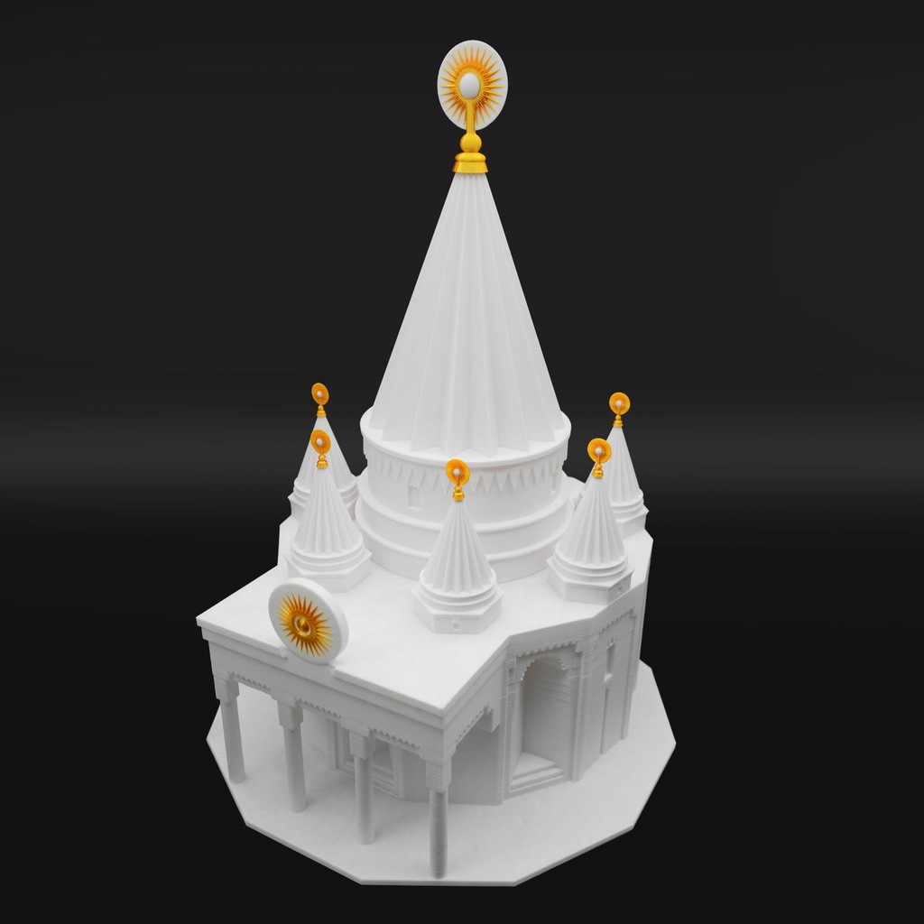 Lalish Tempel – 51cm Armenisch Mit LED