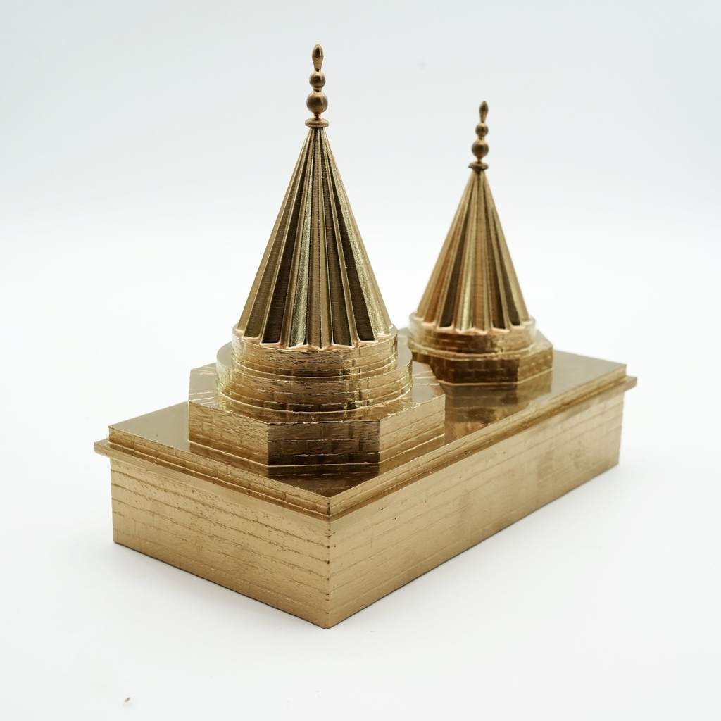 Lalish Modell - Lalisch Tempel - Laliş Skulptur Lalis - Material: PLA